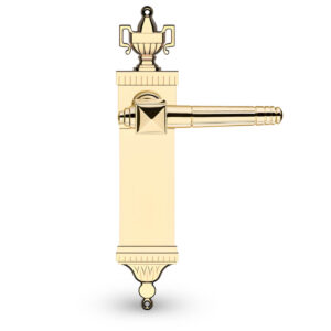 Poignée de porte en laiton, portes intérieures, UFFICI 107 mm (Copy)
