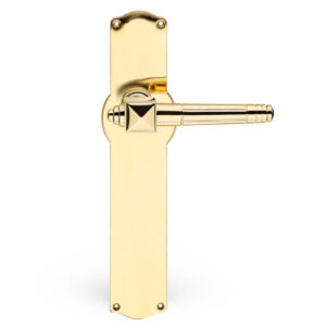 Poignée de porte en laiton, portes intérieures, UFFICI 107 mm (Copy) (Copy) (Copy)